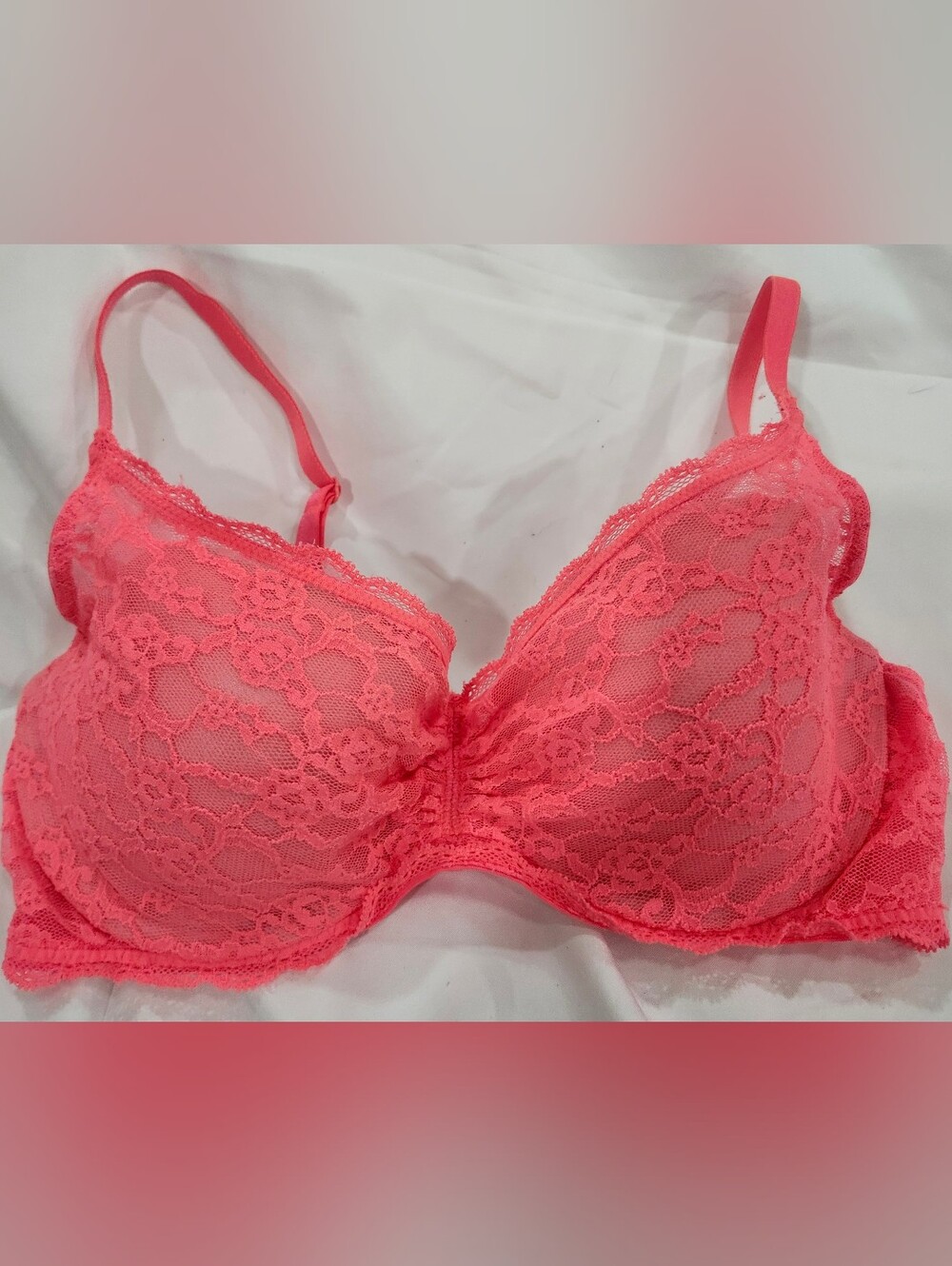 Victoria's Secret Lined Demi Bra, Size 32D